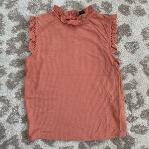 Girls Blush Knit Tanktop - size 6 - Art Class by Target